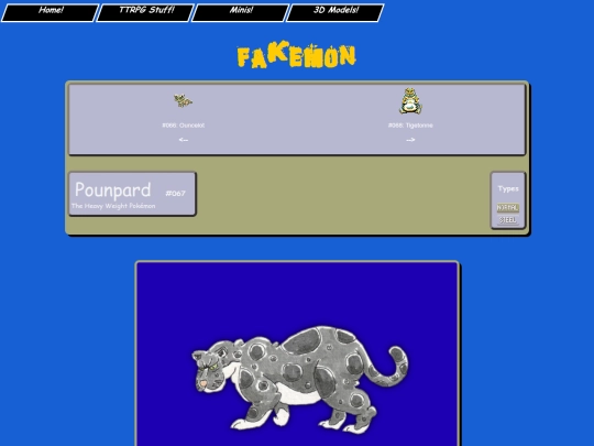 pokemon/fakemon/dex/067_pounpard screenshot
