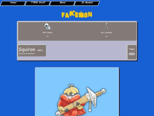 pokemon/fakemon/dex/071_squiron screenshot