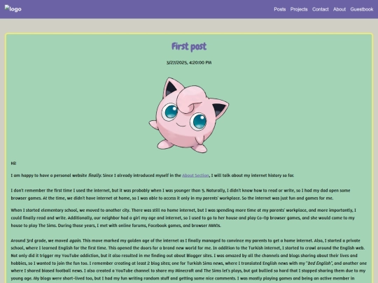 posts/first-post screenshot