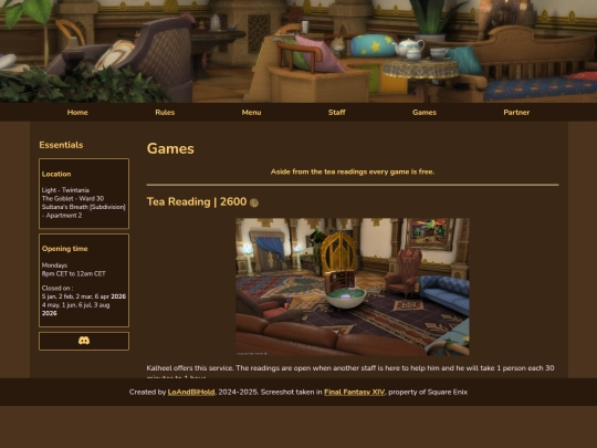 pages/games screenshot