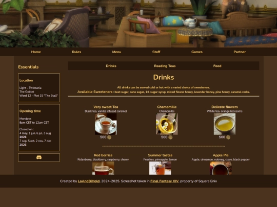 pages/menu2 screenshot