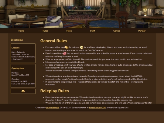 pages/rules screenshot