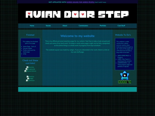 homepage screenshot