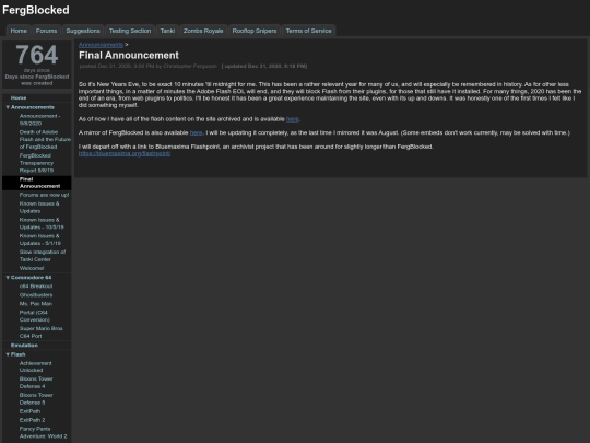 announcements/finalannouncement screenshot