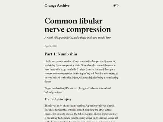 blog-posts/common-fibular-nerve-compression screenshot