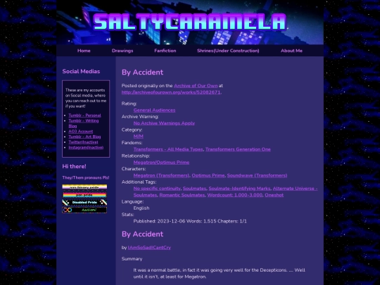 AO3-Fanfiction/By_Accident screenshot