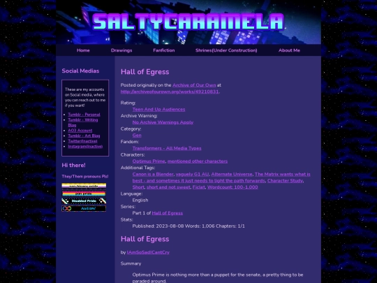 AO3-Fanfiction/Hall_of_Egress screenshot