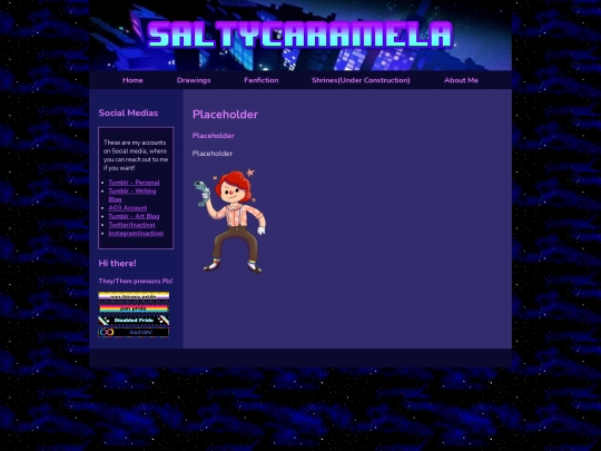page_template screenshot