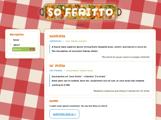 about/about-me screenshot