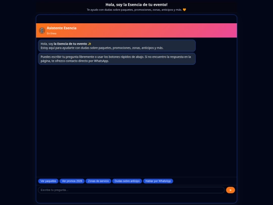 chat-esencia screenshot