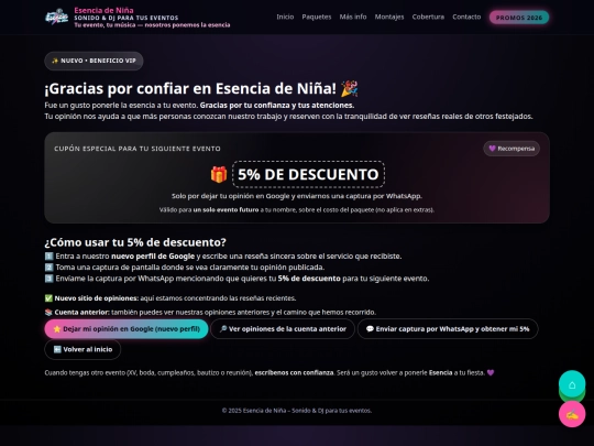 gracias screenshot