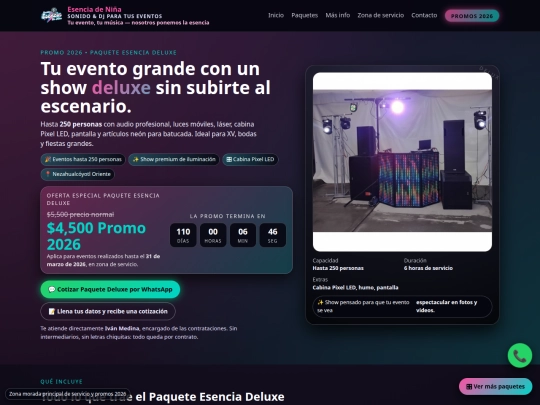 paquete-deluxe screenshot