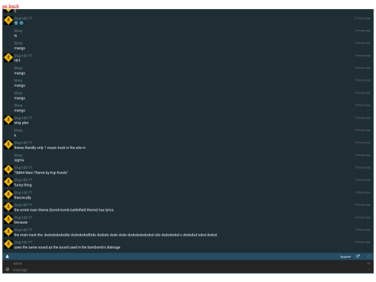 chatroom screenshot