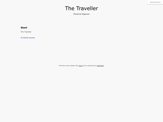 Traveller screenshot