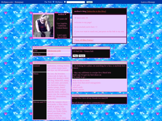 MELISSA PAGE screenshot