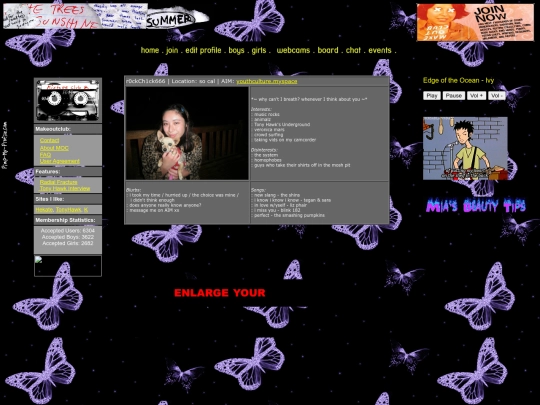 MIA PAGE screenshot
