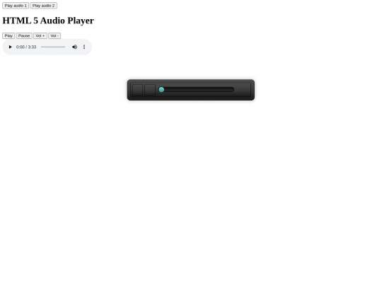 audiotest screenshot