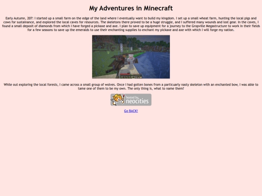 minecraft/minecraftlog screenshot