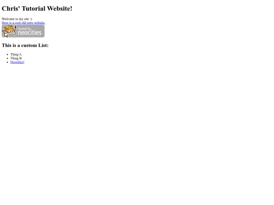 index screenshot