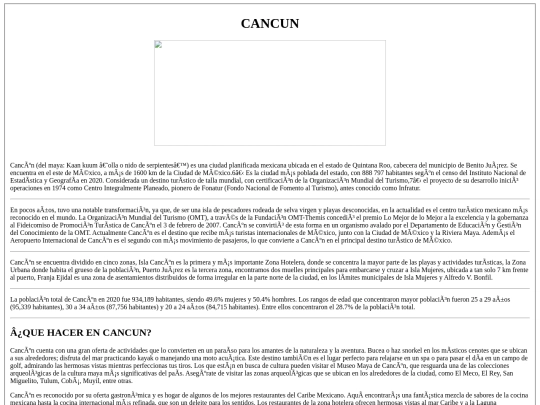 cancun screenshot