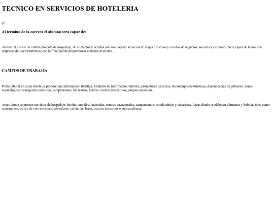 hoteleria screenshot