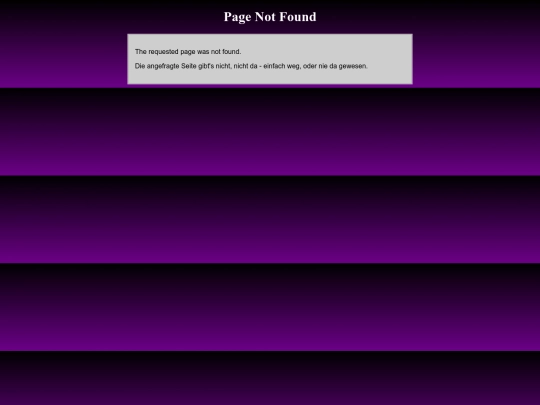 not_found screenshot