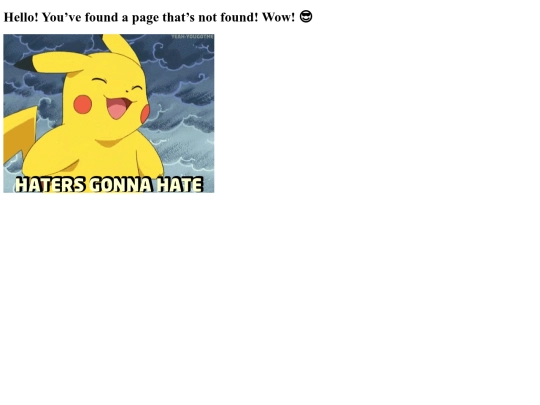 not_found screenshot
