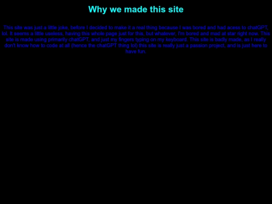 why_make_a_site screenshot