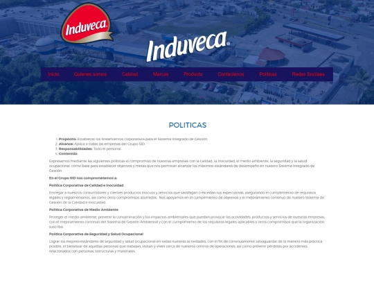 Nueva carpeta/Induveca - Politicas screenshot