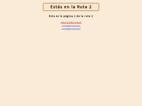 EjemploURLs/Pagina2 screenshot