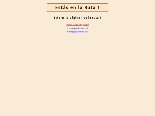 EjemploURLs/ruta 1/Pagina1Ruta1 screenshot