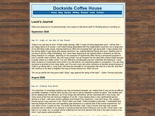 blog screenshot