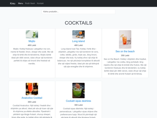 cooktails screenshot