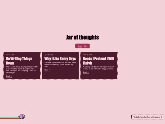 blog screenshot