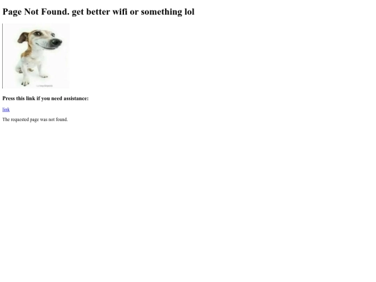 not_found screenshot