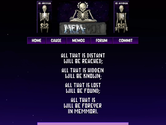 pages/memmori screenshot