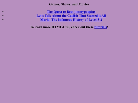 gamesnshows screenshot