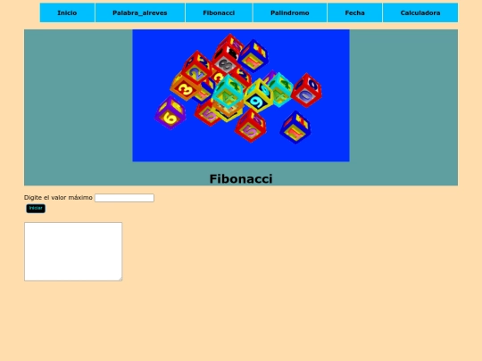 Fibonacci screenshot