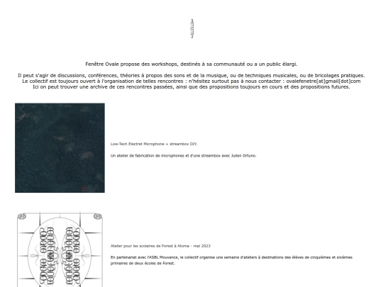 workshops screenshot