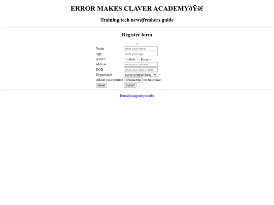 register screenshot