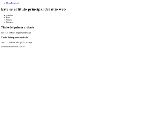 algo screenshot
