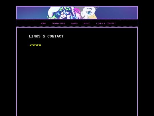 links_and_contact screenshot
