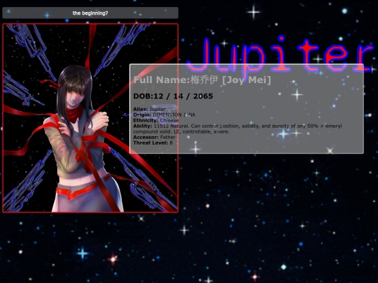 Jupiter screenshot