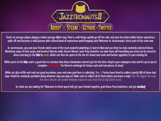 jazz/about screenshot