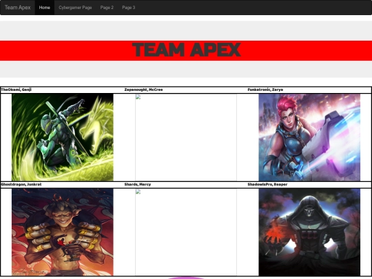 index screenshot