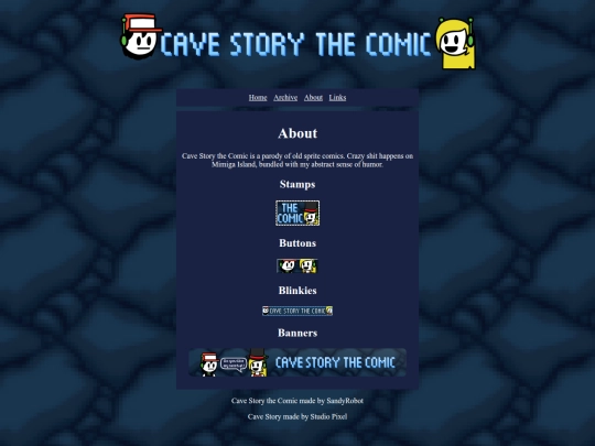 cavestorythecomicabout screenshot