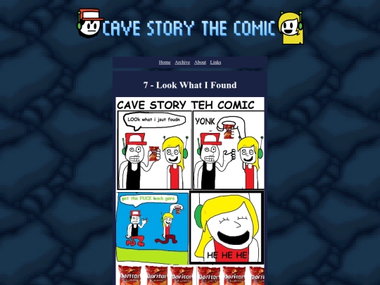 cstc/cavestorythecomic7 screenshot