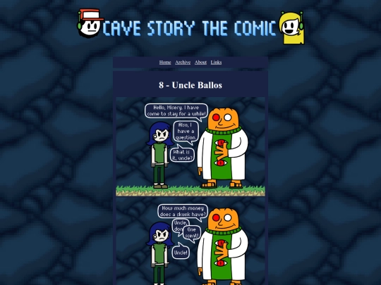 cstc/cavestorythecomic8 screenshot