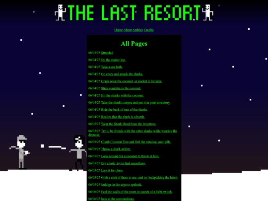 stranded/allpages screenshot