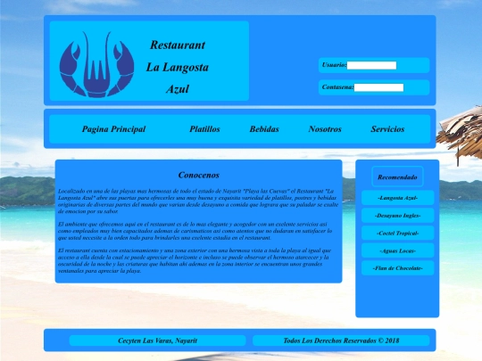 ProgIV/Proyecto/Conocenos screenshot
